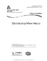 Disinfecting Water Mains cover