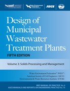 Design Of Municipal Wastewater Treatment Plants - Vol 3 cover